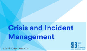 Crisis And Incident Management | Stay In Business